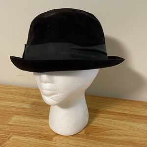 Vtg Resistol Fedora Kitten Finish 880 Beaver XXX MSC Self Conforming Hat
